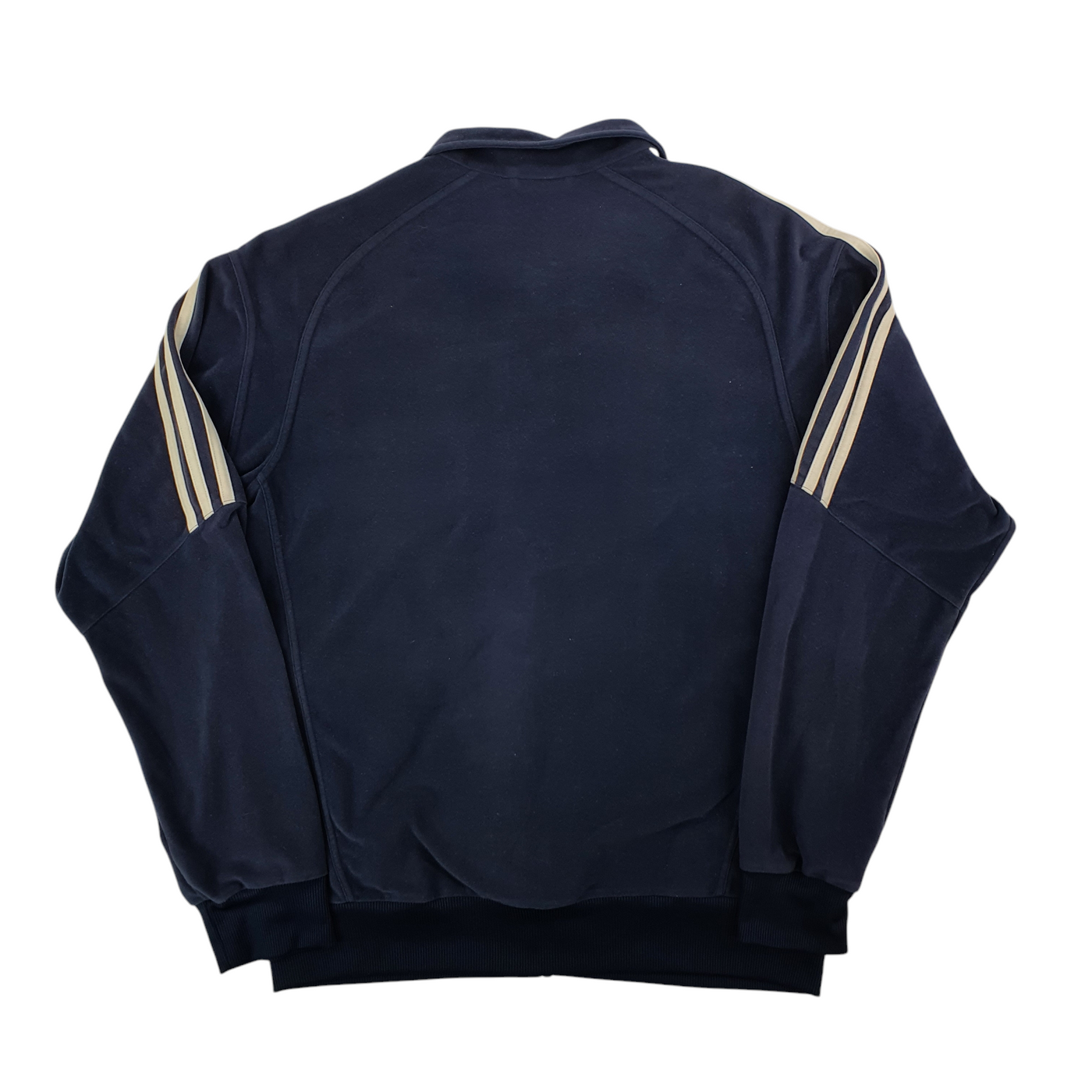 Adidas Navy Blue Zipper Sweatshirt